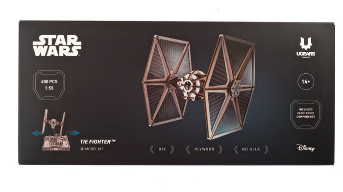 Ugears Star Wars Maquette en bois TIE Fighter