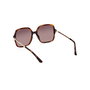 Guess GU7845 Lunettes de soleil femme forme carrée matériau injecté pont 17mm diamètre verre 57mm branches 140mm
