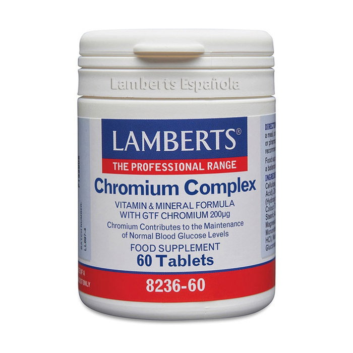 Lamberts Chromium Complex 60 tablettes Lamberts Chromium Complex 60 tablettes