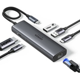 UGREEN Hub USB-C 6 en 1 Gris