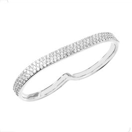 Folli Follie Bague en argent de loi, Taille 54, Argenté