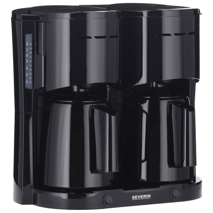 Severin KA9315 Cafetière Filtre Isotherme Duo - Noir