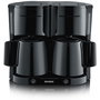 Severin KA9315 Cafetière Filtre Isotherme Duo - Noir