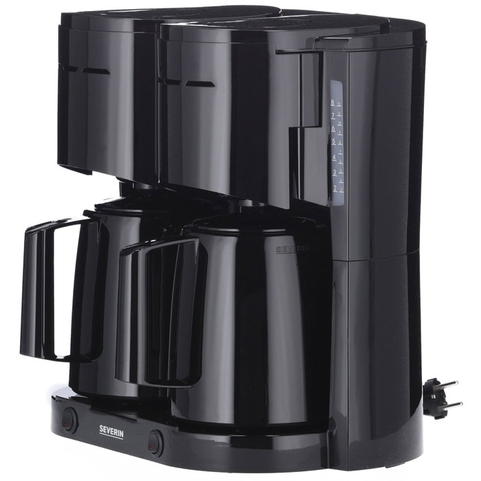 Severin KA9315 Cafetière Filtre Isotherme Duo - Noir