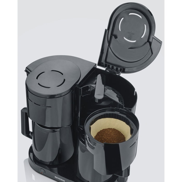 Severin KA9315 Cafetière Filtre Isotherme Duo - Noir