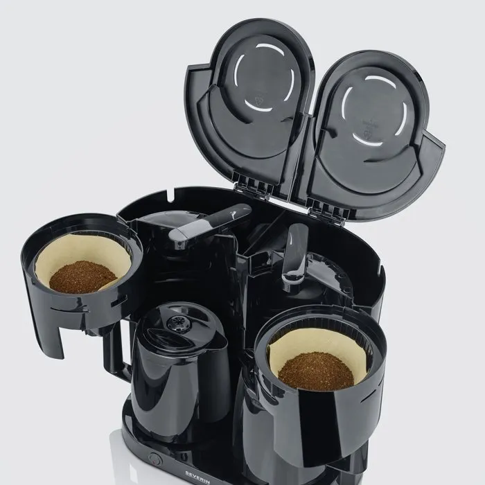 Severin KA9315 Cafetière Filtre Isotherme Duo - Noir