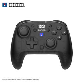 Hori HORIPAD Turbo Manette sans fil noir et transparent pour Nintendo Switch 2