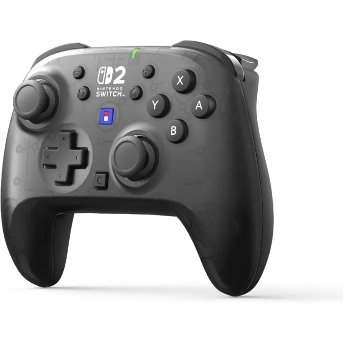 Hori Horipad Turbo - Manette sans fil Noir et transparent pour Nintendo Switch 2