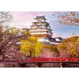 Ravensburger Puzzle 1000 pièces - Château de Himeji, Japon - Collection Highlight - À partir de 14 ans - Réf. 12001316