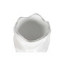 Cache-pot Home ESPRIT Blanc Fibre de Verre Ondes 44 x 44 x 101 cm