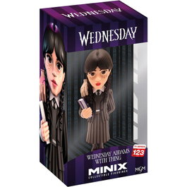 MINIX Figurine Miercoles et La Chose (Wednesday) - Personnage de série 12 cm
