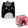 PUCKATOR Tasse 3D à motif Chat - 500ml - Céramique - Non lave-vaisselle et non micro -ondes