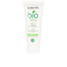 Eudermin Crème Protectrice Mains Bio 100 ml - Soin Nourrissant Hydratant pour Tous Types de Peaux, 98% d'Ingrédients Naturels