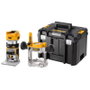DEWALT DCW604NT-XJ Fraiseuse combinée sans fil 18V XR moteur sans balais avec coffret TSTAK VI