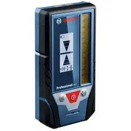 Bosch Professional LR 7 - Cellule de réception laser pour lignes rouges et vertes - Zone 8 cm - Portée 50 m - Alimentation 2 piles AA