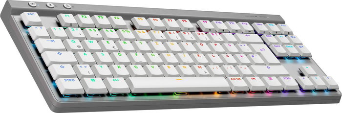 Logitech G515 Lightspeed TKL GL Tactile Blanc