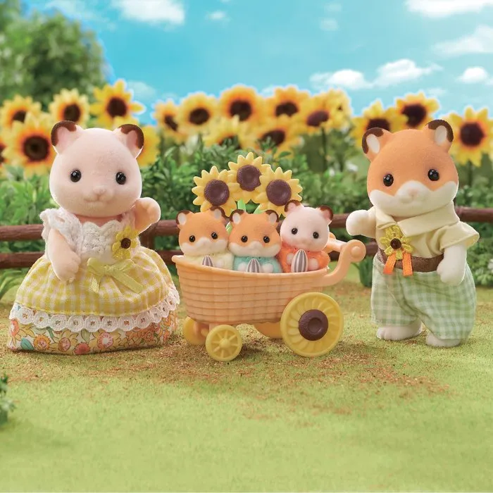 Sylvanian Families La famille Hamster - Mini univers