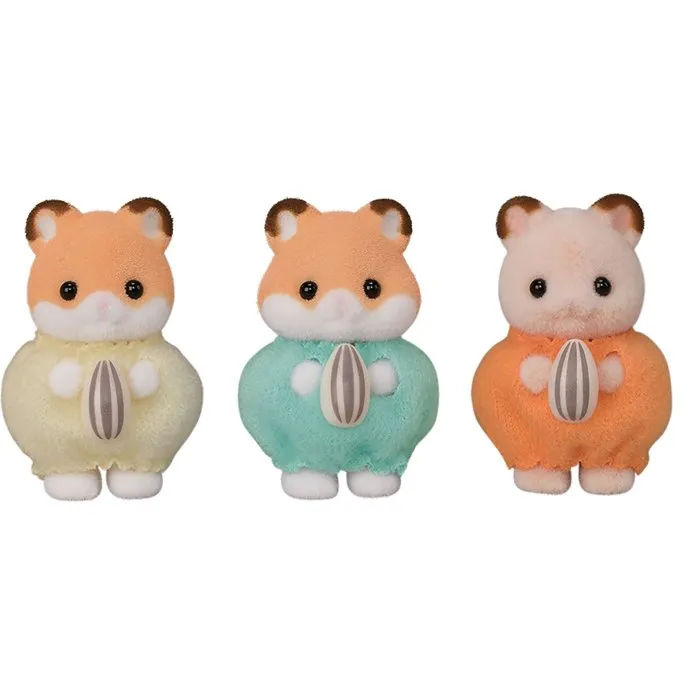 Sylvanian Families La famille Hamster - Mini univers