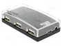 DELOCK Hub USB 2.0 avec 4 ports USB-A et port mini USB-B