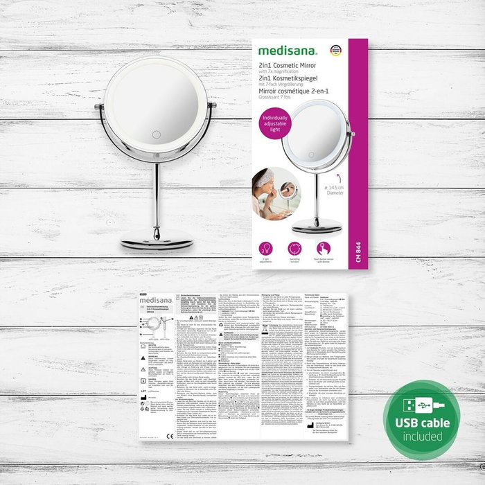 Medisana Miroir 88553 Chrome