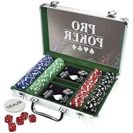 Tactic Mallette de poker ProPoker - 200 jetons professionnels 11,5g - Ensemble complet pour joueurs à partir de 11 ans