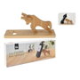 Excellent Houseware Expositoir bouteille bambou 30 x 10 x 13 cm
