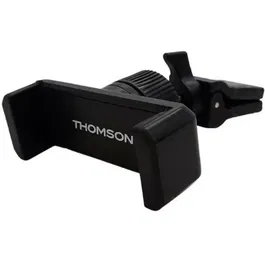 Thomson Porte-téléphone rotatif orientable 360° pour grille d'aération de véhicule, fixation par pince ajustable (ouverture 54-85mm)