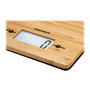 Soehnle Pèse-personne 66308 Bamboo 5 kg marron - Balance de salle de bain précise avec plateau en bambou