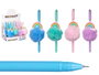 Pincello Stylo Pompon Arc-en-ciel Assorti 6.5 x 18 x 5 cm (Set de 24)