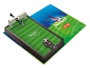 Cayro - Jeu de Football Mini Play Time 10x19.2 cm, Version Anglaise - Set avec Ballon, But et Lanceur, 8 Ans et Plus