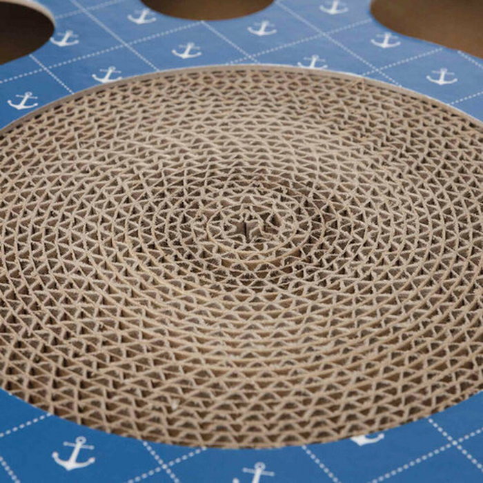 Grattoir pour Chats Trixie Bleu Carton Plastique Ø 33 cm Grattoir pour Chats Trixie Bleu Carton Plastique Ø 33 cm