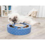 Grattoir pour Chats Trixie Bleu Carton Plastique Ø 33 cm