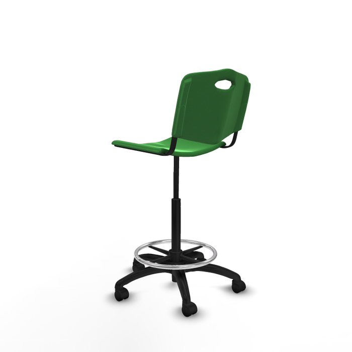 PIQUERAS Y CRESPO Tabouret Robledo Pivotant Vert PIQUERAS Y CRESPO Tabouret Robledo Pivotant Vert