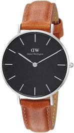 Daniel Wellington DW00100178 avec bracelet en cuir marron