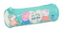 Safta Portatodo Peppa Pig 'Pretty Flowers', boîte de rangement ronde, 20 x 7 x 7 cm, jouet pour enfants à partir de 3 ans