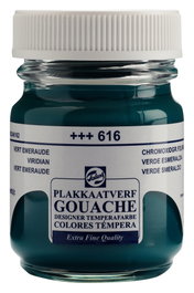 Talens Gouache Extra Fine Vert Émeraude 616 50 ml