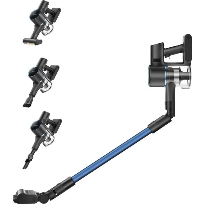 MOVA Aspirateur Balai sans Fil S4 Detect - 150 AW - Autonomie 90 min - Brosse Multisurface OptiInsight