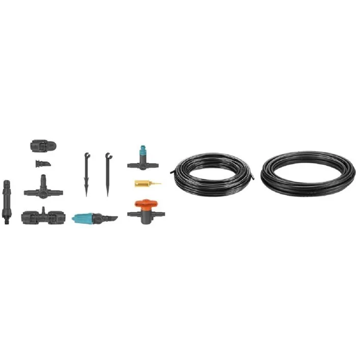 Gardena Kit d'initiation arrosage automatique pour terrasse jusqu'à 30 plantes Installation facile Gardena Kit d'initiation arrosage automatique pour terrasse jusqu'à 30 plantes Installation facile