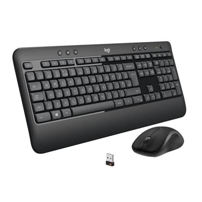 Logitech MK540 Advanced Combo Clavier et Souris sans Fil USB Unifying, AZERTY Français, Autonomie 36 Mois Logitech MK540 Advanced Combo Clavier et Souris sans Fil USB Unifying, AZERTY Français, Autonomie 36 Mois