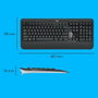 Logitech MK540 Advanced Combo Clavier et Souris sans Fil USB Unifying, AZERTY Français, Autonomie 36 Mois