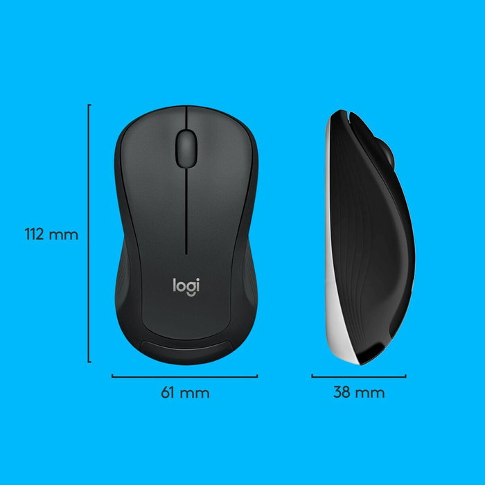 Logitech MK540 Advanced - Souris et clavier sans fil pour bureau, noir (920-008685)