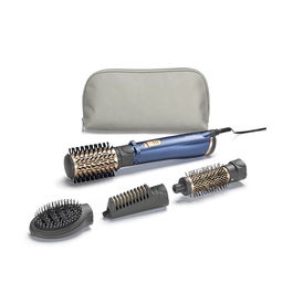 Babyliss Sèche-cheveux rotatif AS965E Style Pro 1000W, technologie ionique, 4 accessoires, coiffure professionnelle