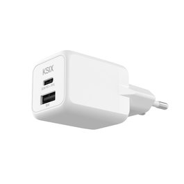Chargeur mural KSIX Blanc 30 W