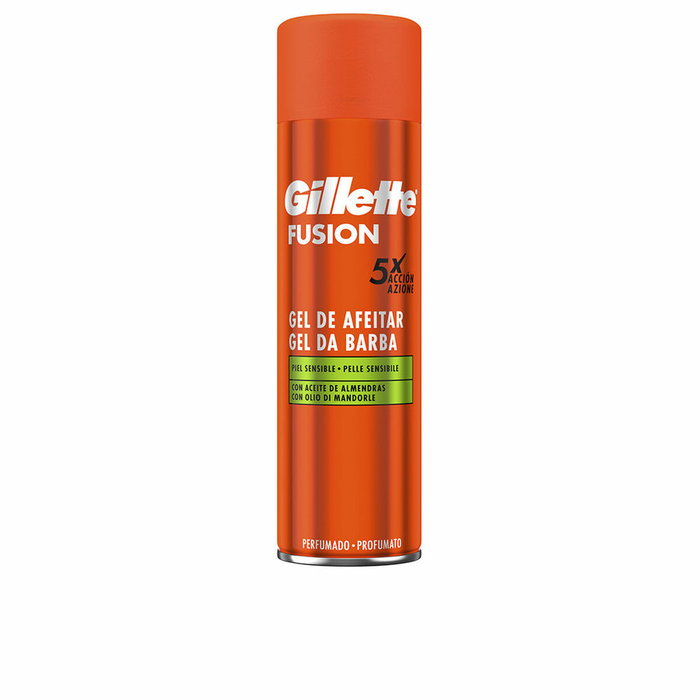 Gillette Fusion Gel de rasage Peau sensible 200 ml Gillette Fusion Gel de rasage Peau sensible 200 ml