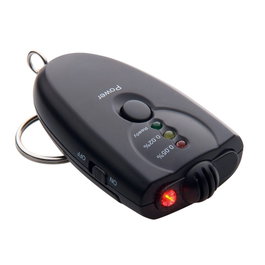 Ohm Alcoomètre numérique avec lampe torche, format porte-clés, pile 2 x AAA, 4 x 2 x 7 cm