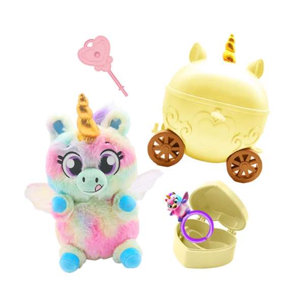 Bizak Carroza Reino Magico, Carrosse Magique avec Figure Unicorne Sorpresa et Accessoires, Modèles Assortis, 24,5 x 24 x 16 cm Bizak Carroza Reino Magico, Carrosse Magique avec Figure Unicorne Sorpresa et Accessoires, Modèles Assortis, 24,5 x 24 x 16 cm