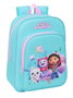 Safta Mochila Gabby's Dollhouse - Sac à dos enfant adaptable à la poussette, 26 x 34 x 11 cm, 3 ans et plus