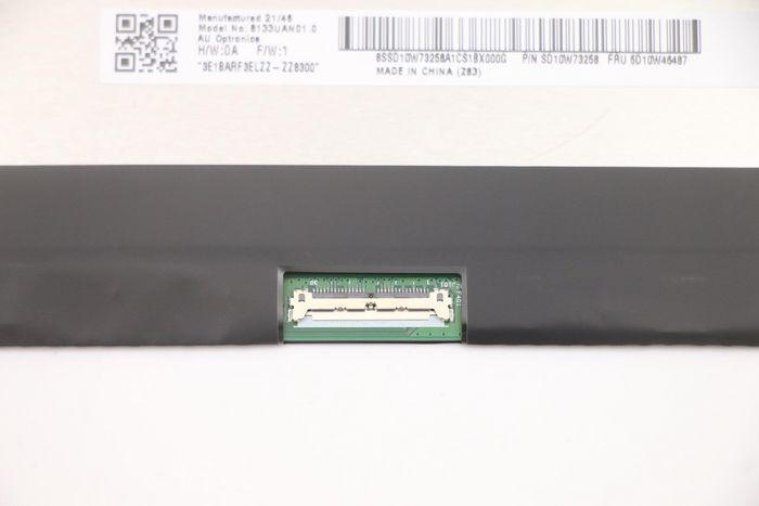 Lenovo Ecran LCD IPS 13.3 pouces WUXGA (1920x1080) 300 nits 100% sRGB pour ThinkBook 13s - Panneau de remplacement