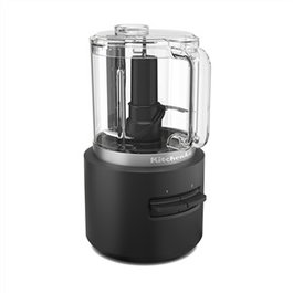 Kitchenaid 5KFCR500BM Picadora Robot Culinaire Multifonction Sans Fil 2 Vitesses Avec Bol 1,18 L Sans BPA Noir Mat