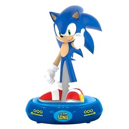 KIDS LICENSING Lampe 3D Sonic The Hedgehog - Figurine lumineuse à LED - 28 cm x 15 cm x 15 cm